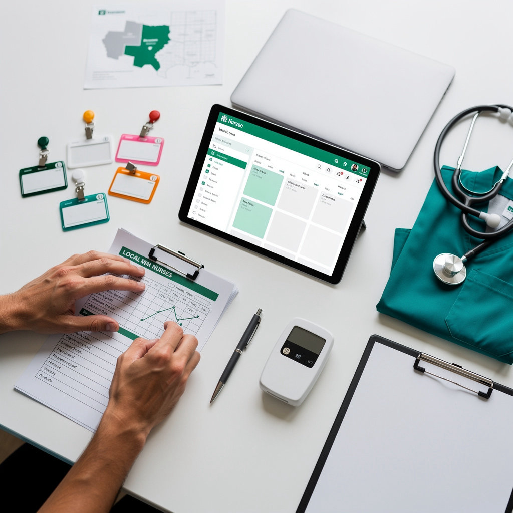 Good Nurse Medical LLC credentialed nursing staff providing reliable healthcare staffing solutions for Houston facilities