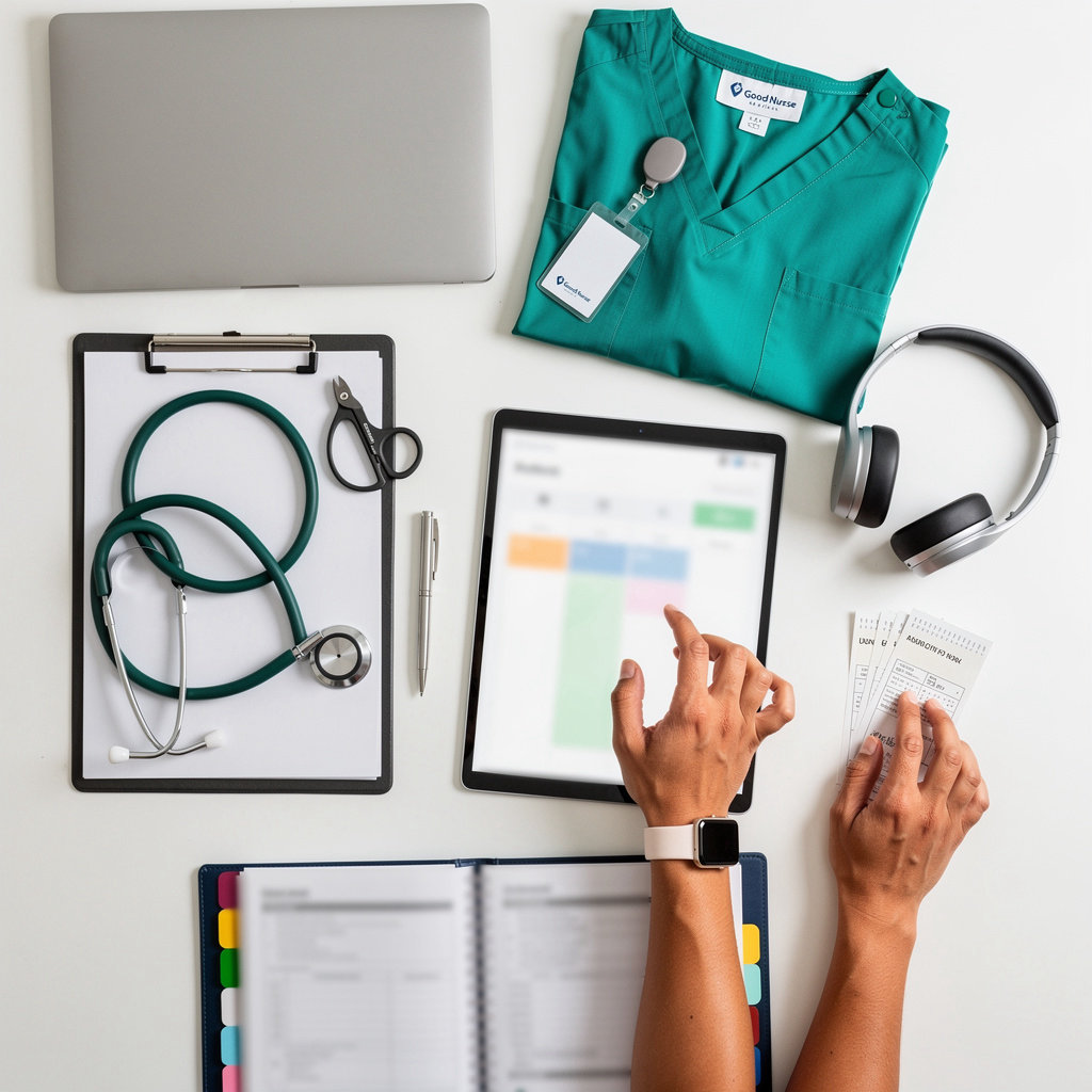 Good Nurse Medical LLC nurses enjoying flexible scheduling and professional growth opportunities in Houston healthcare staffing